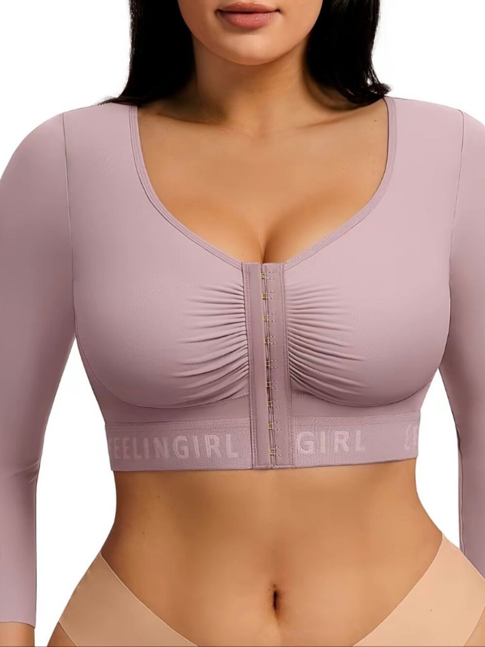 FeelinGirl FeelCare Upper Arm Shaper Slimming Compression Top Size L